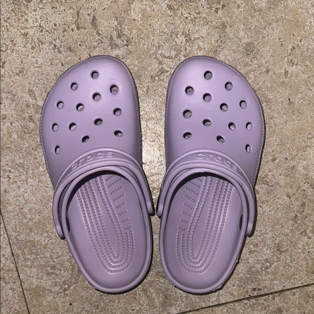 CROCS Purple Sandals & Flip Flops